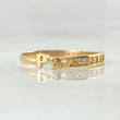Anillo Paz 1.5gr / T8 1/4 / Oro 18K ©