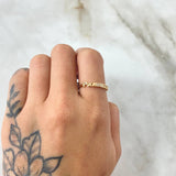 Anillo Paz 1.5gr / T8 1/4 / Oro 18K ©