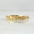 Anillo Dios 1.2gr / T7 3/4 / Oro 18K *