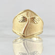 Anillo Libelula Minimalista 1.8gr / T6 1/2 / Oro 18K ©