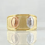 Anillo Virgen de Guadalupe 1.65gr / T8 1/2 / Oro 18K *