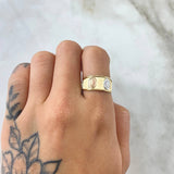 Anillo Virgen de Guadalupe 1.65gr / T8 1/2 / Oro 18K *