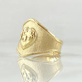 Anillo Corazon 15s 1.75gr / T6 1/2 / Oro 18K