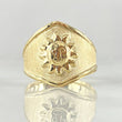 Anillo Sol 2gr / T9 / Oro 18K -