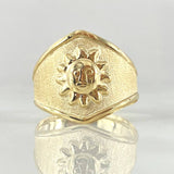 Anillo Sol 2gr / T9 / Oro 18K -