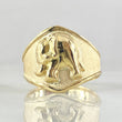 Anillo Elefante 2.1gr / T6 / Oro 18K -