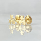 Topos Trio Estrellas 0.6gr / Oro 18K *