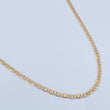Cadena Escalera Plana 3.35gr / 59.5cm / +3 Oro 18K &
