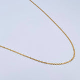 Cadena China 3.05gr / 60.3cm / +1 Oro 18K &