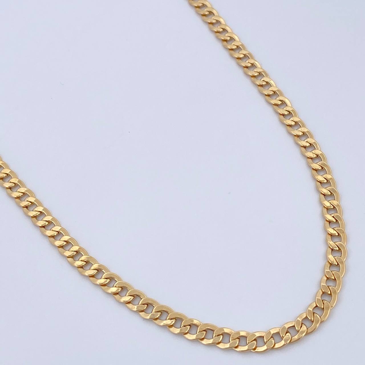 Cadena Cubana 12gr / 70.8cm / +0 Oro 18K &