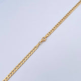 Cadena Cubana 12gr / 70.8cm / +0 Oro 18K &