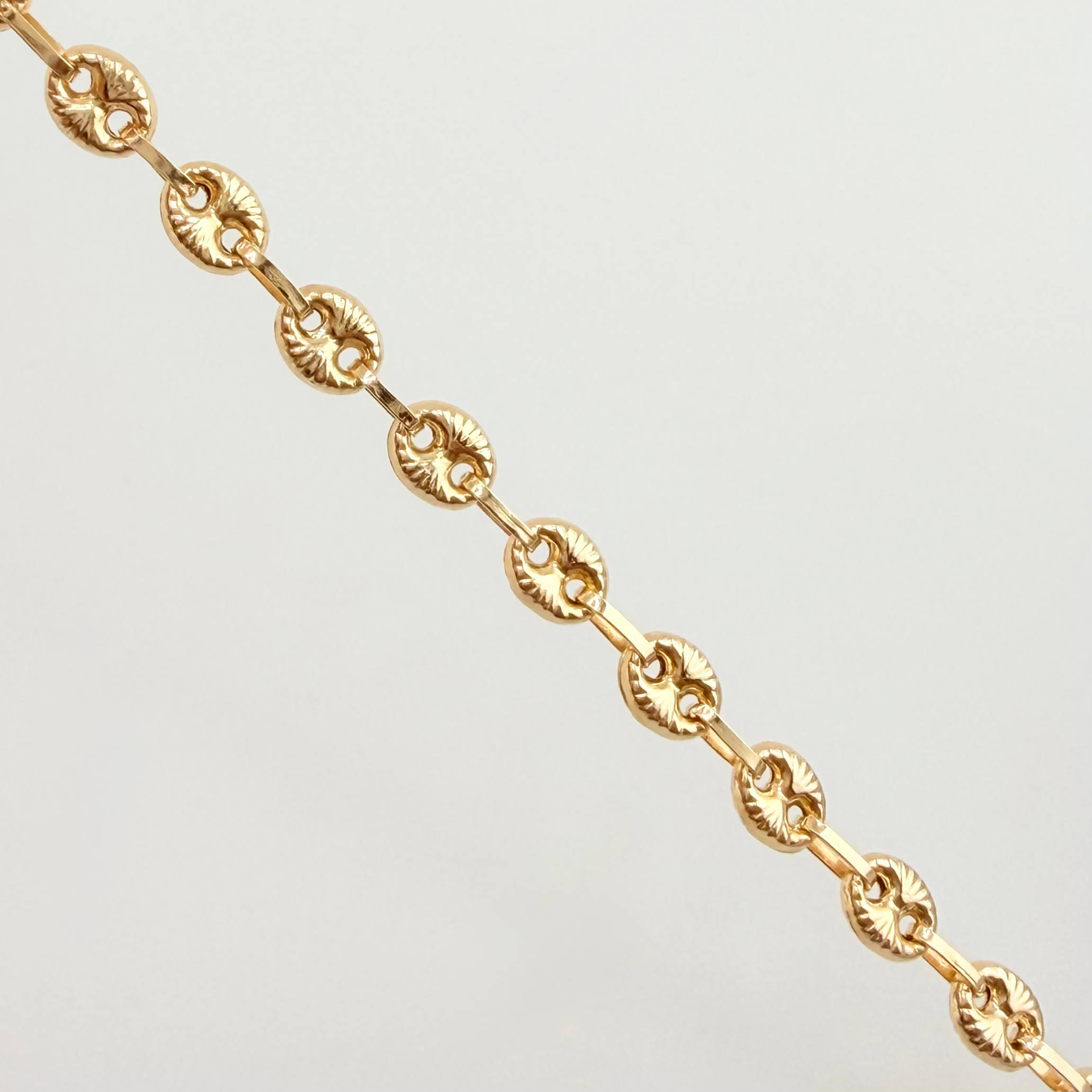 Pulso GC 2.95gr / 18cm / 4.2mm Oro Amarillo 18K