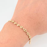 Pulso GC 2.95gr / 18cm / 4.2mm Oro Amarillo 18K