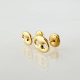 Topos GC 0.75gr / 8mm Oro Amarillo 18K