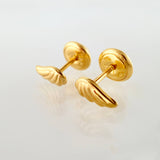 Topos Alas 0.5gr / 6.1mm Oro Amarillo 18K ©
