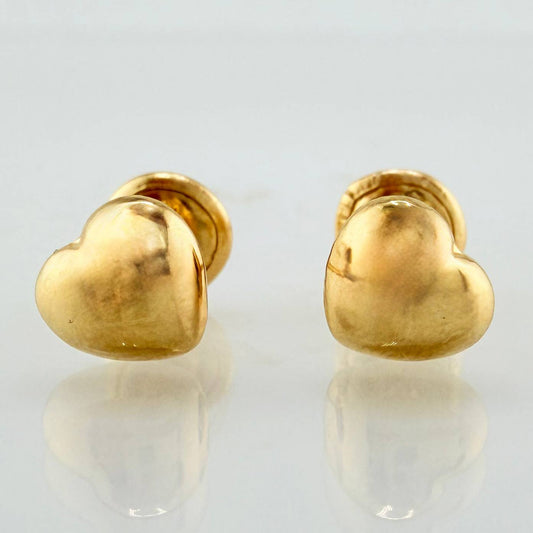 Topos Corazón 0.65gr / 6.6mm Oro Amarillo 18K ©