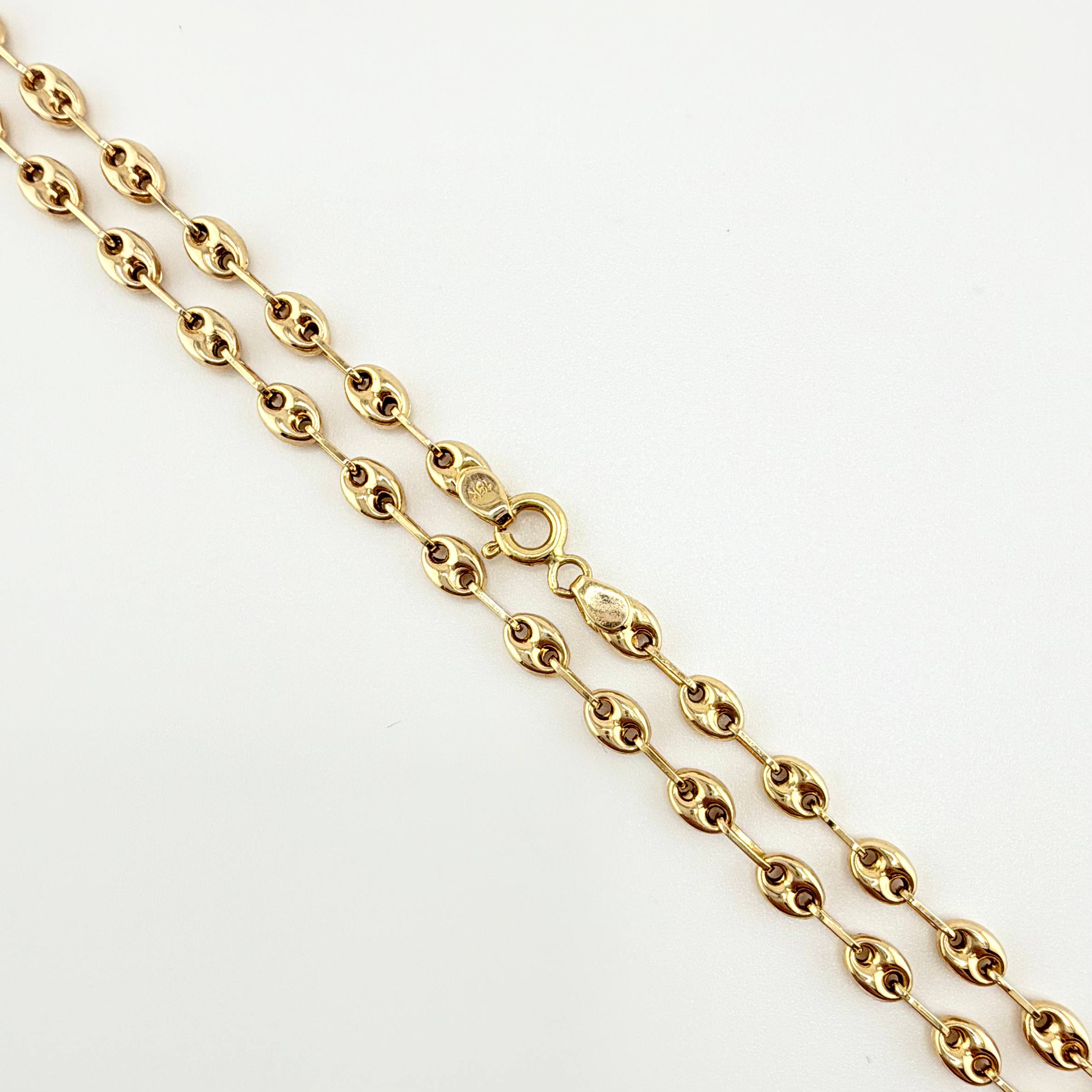 Cadena GC 6.1gr / 50cm / 3.6mm Oro Amarillo 18K