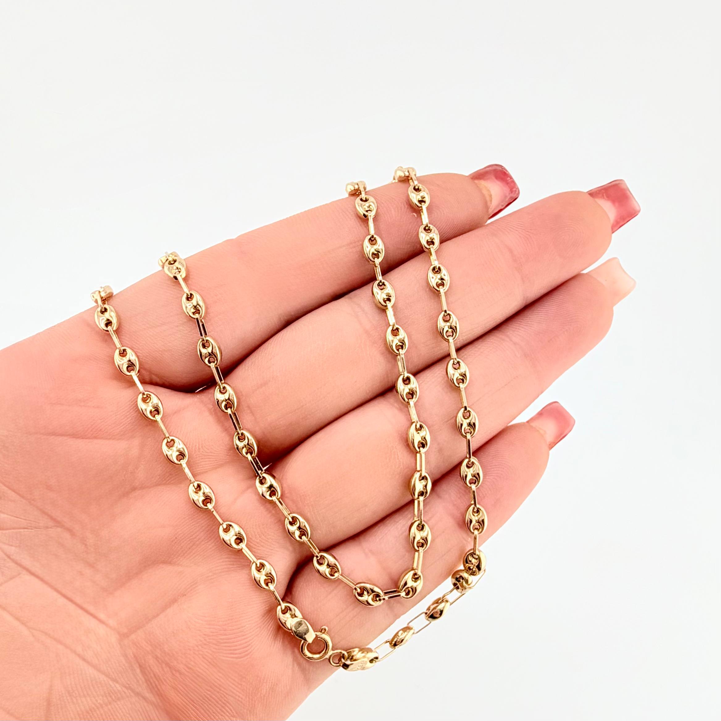 Cadena GC 6.1gr / 50cm / 3.6mm Oro Amarillo 18K