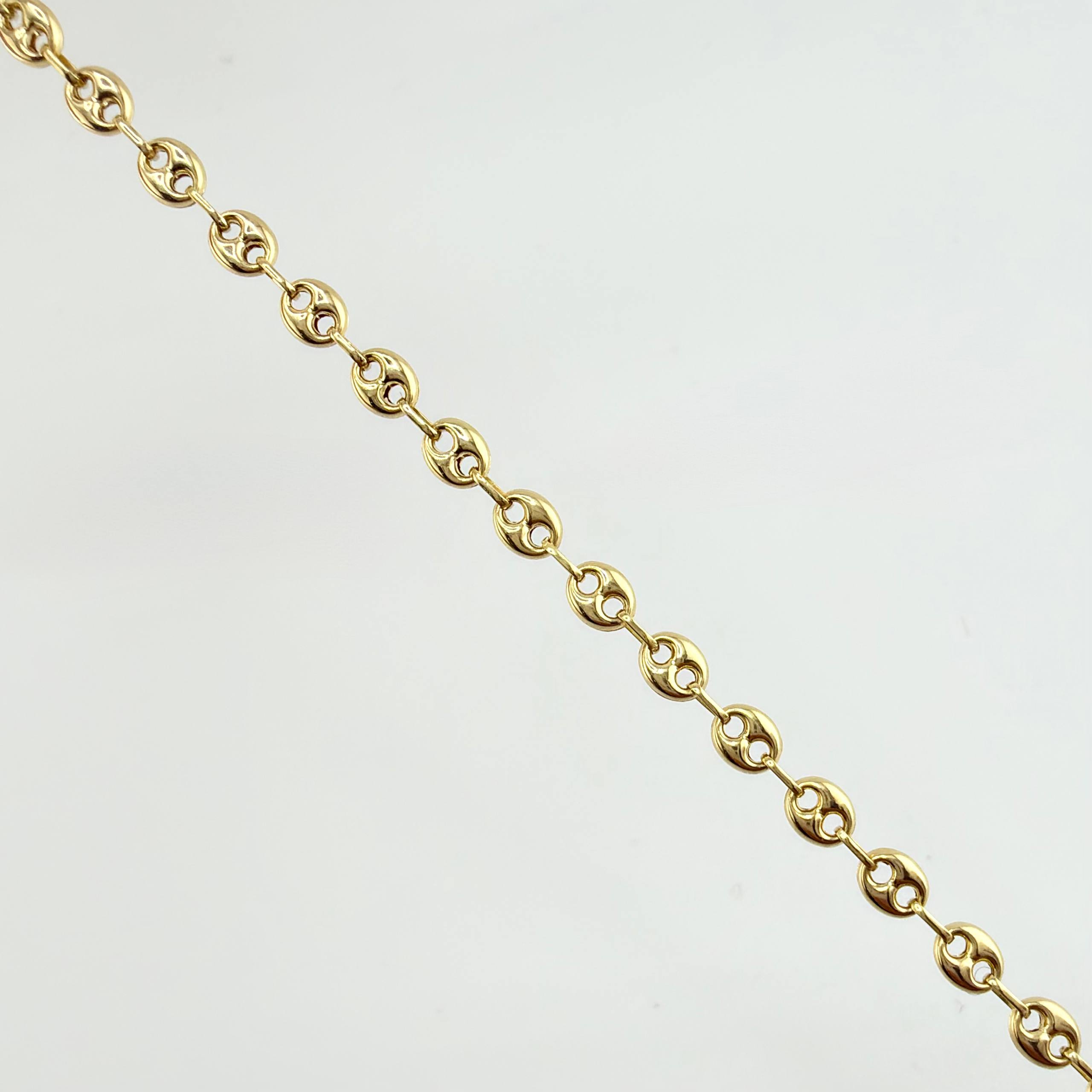 Cadena GC 5.4gr / 50cm / 3.7mm Oro Amarillo 18K