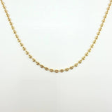 Cadena GC 7gr / 65cm / 3.7mm Oro Amarillo 18K