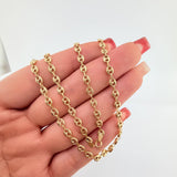 Cadena GC 4.85gr / 45cm / 3.7mm Oro Amarillo 18K