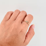 Anillo Corazón 1.1gr / T7 1/4 / Oro Amarillo 18K ©