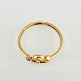 Anillo Corazón 1.2gr / T6 3/4 / Oro Amarillo 18K ©