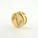 Dije Herraje Letra Z 1.3gr / 1cm / Oro Amarillo 18K