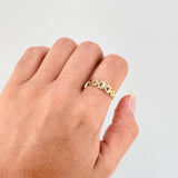 Anillo Cajón Corona 2.05gr / T7 / Oro Amarillo 18K ©