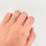 Anillo Correa Corona 2.3gr / T8 / Oro Amarillo 18K