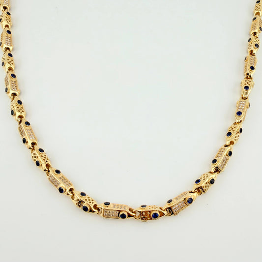 Cadena Rustica Mistica 53.75gr / 65cm / 5mm Oro Amarillo Nac.Esp. 18K *