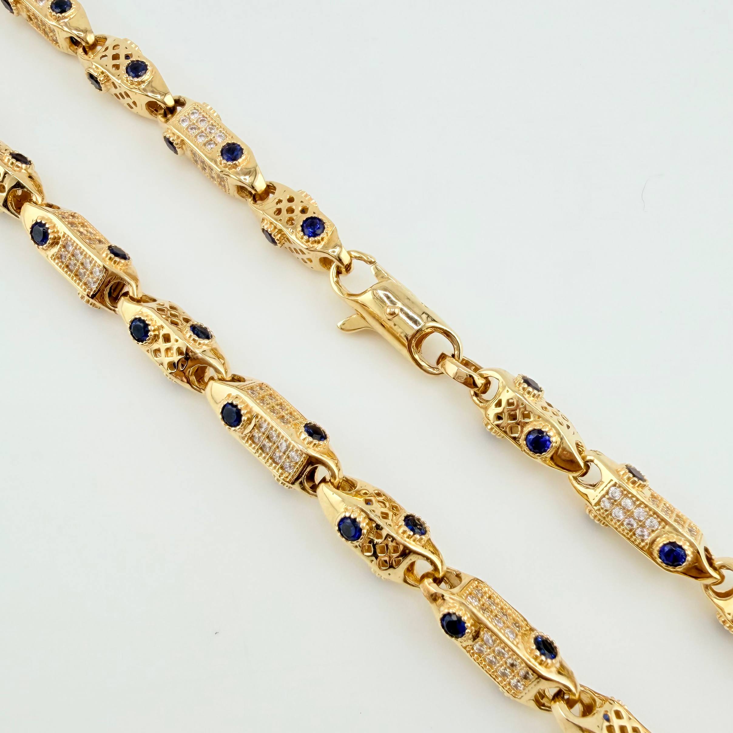 Cadena Rustica Mistica 53.75gr / 65cm / 5mm Oro Amarillo Nac.Esp. 18K *