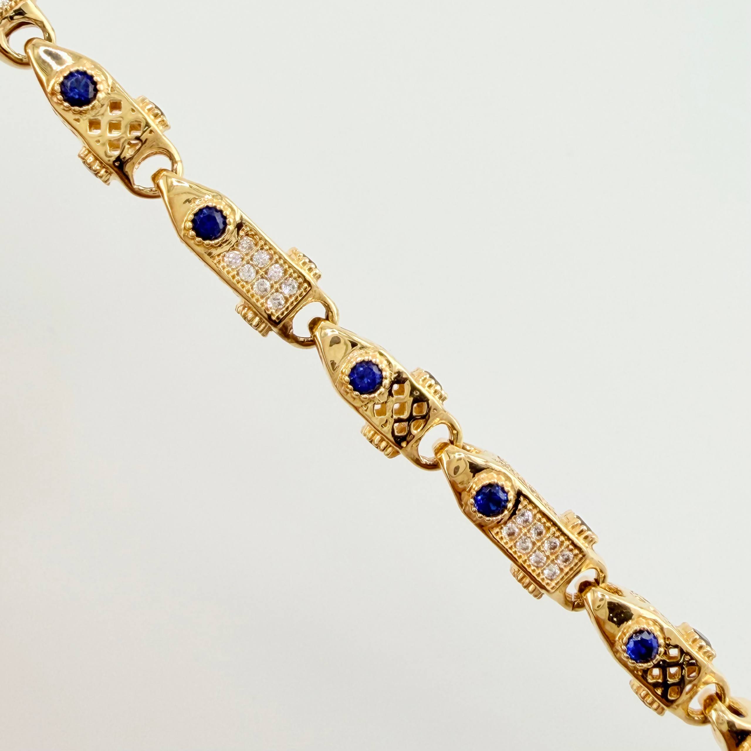 Cadena Rustica Mistica 53.75gr / 65cm / 5mm Oro Amarillo Nac.Esp. 18K *