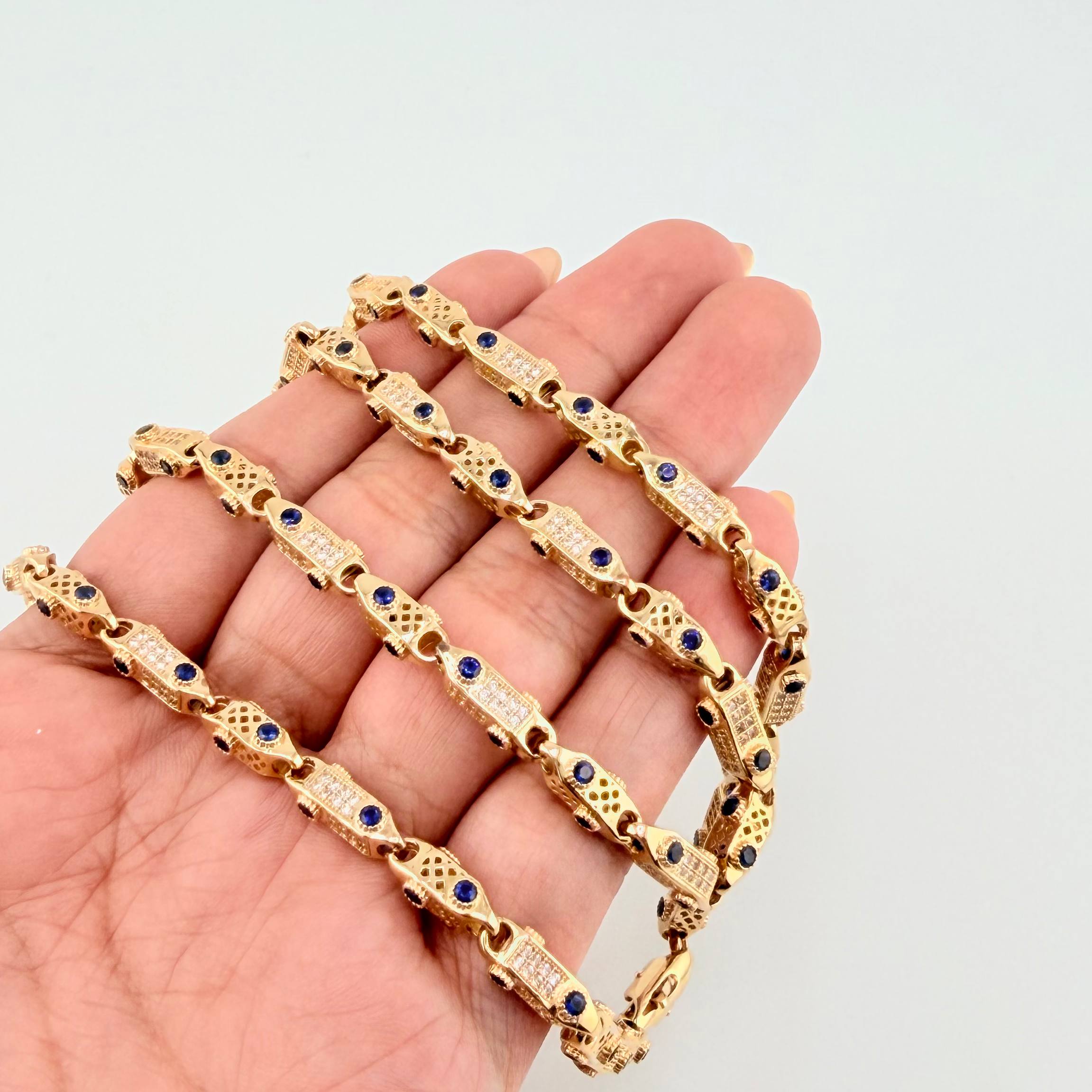 Cadena Rustica Mistica 53.75gr / 65cm / 5mm Oro Amarillo Nac.Esp. 18K *