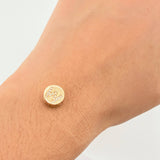 Dije Herraje Letra W 1.4gr / 1cm / Oro Amarillo 18K ©