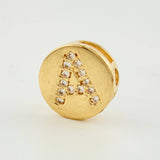 Dije Herraje Letra A 1.55gr / 1cm / Oro Amarillo 18K