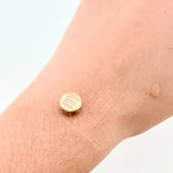 Dije Herraje Letra E 1.35gr / 1cm / Oro Amarillo 18K *