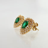 Topos Halo Corazon 4.1gr / 1.3cm / Oro Amarillo 18K ©