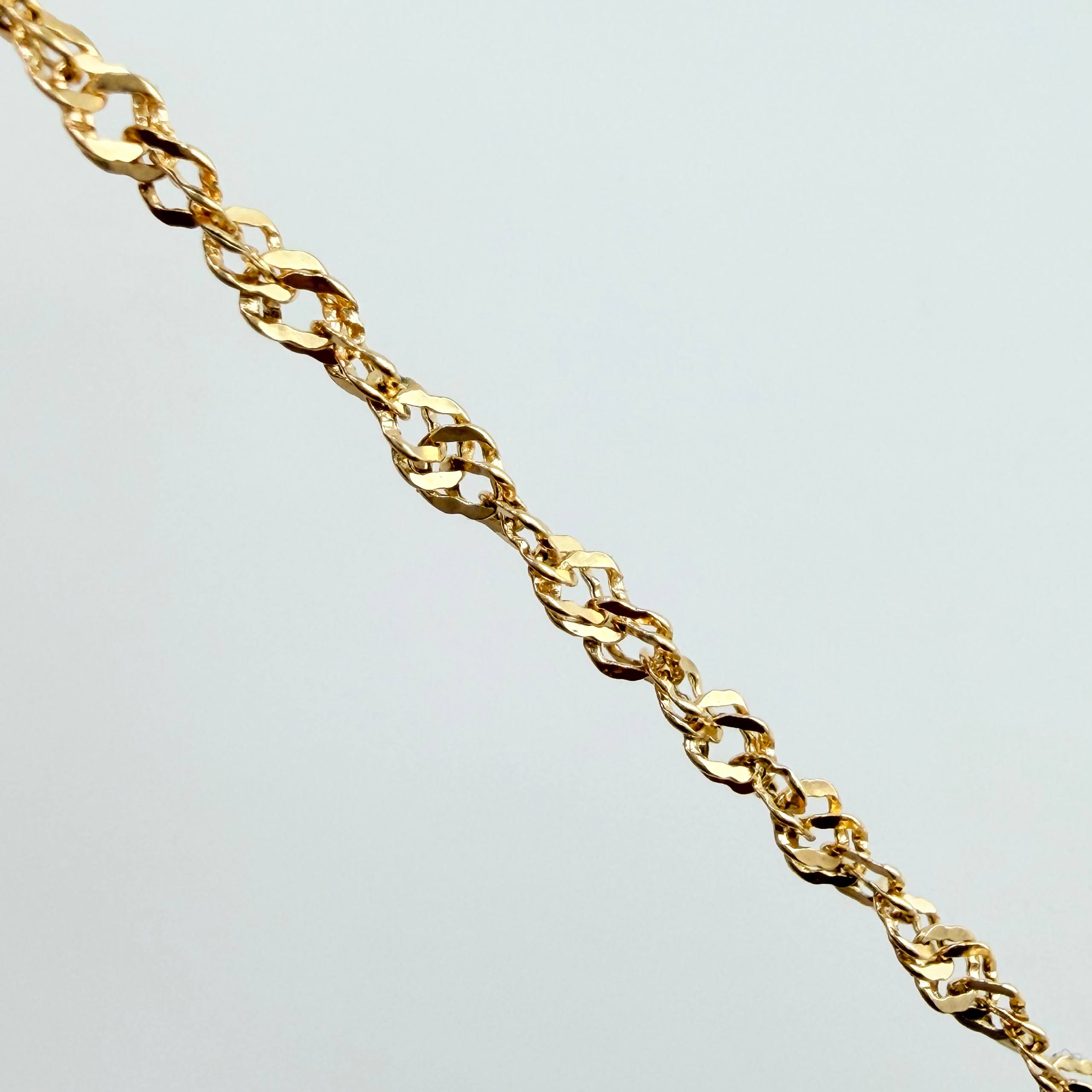 Cadena Singapur 2gr / 45cm / 2.3mm Oro Amarillo +3 18K