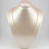 Cadena Singapur 2.15gr / 50cm / 2.3mm Oro Amarillo +3 18K