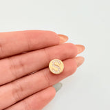 Dije Herraje Letra S 1.35gr / 1cm / Oro Amarillo 18K