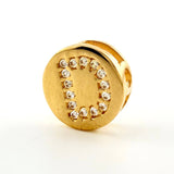 Dije Herraje Letra D 1.3gr / 1cm / Oro Amarillo 18K