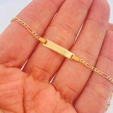 Pulso Bebé Fígaro 1.45gr / 14.5cm / Oro Amarillo +1 18K &