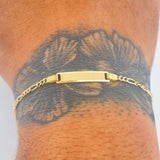 Pulso Bebé Fígaro 1.45gr / 14.5cm / Oro Amarillo +1 18K &