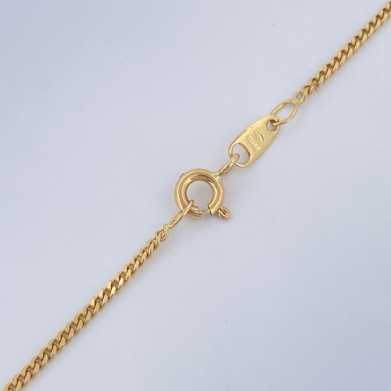 Cadena Mini Cubana 5.45gr / 60.2cm / Oro Amarillo +1 18K &