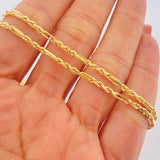 Cadena Lazo G 5.8gr / 61.3cm / Oro Amarillo +3 18K &