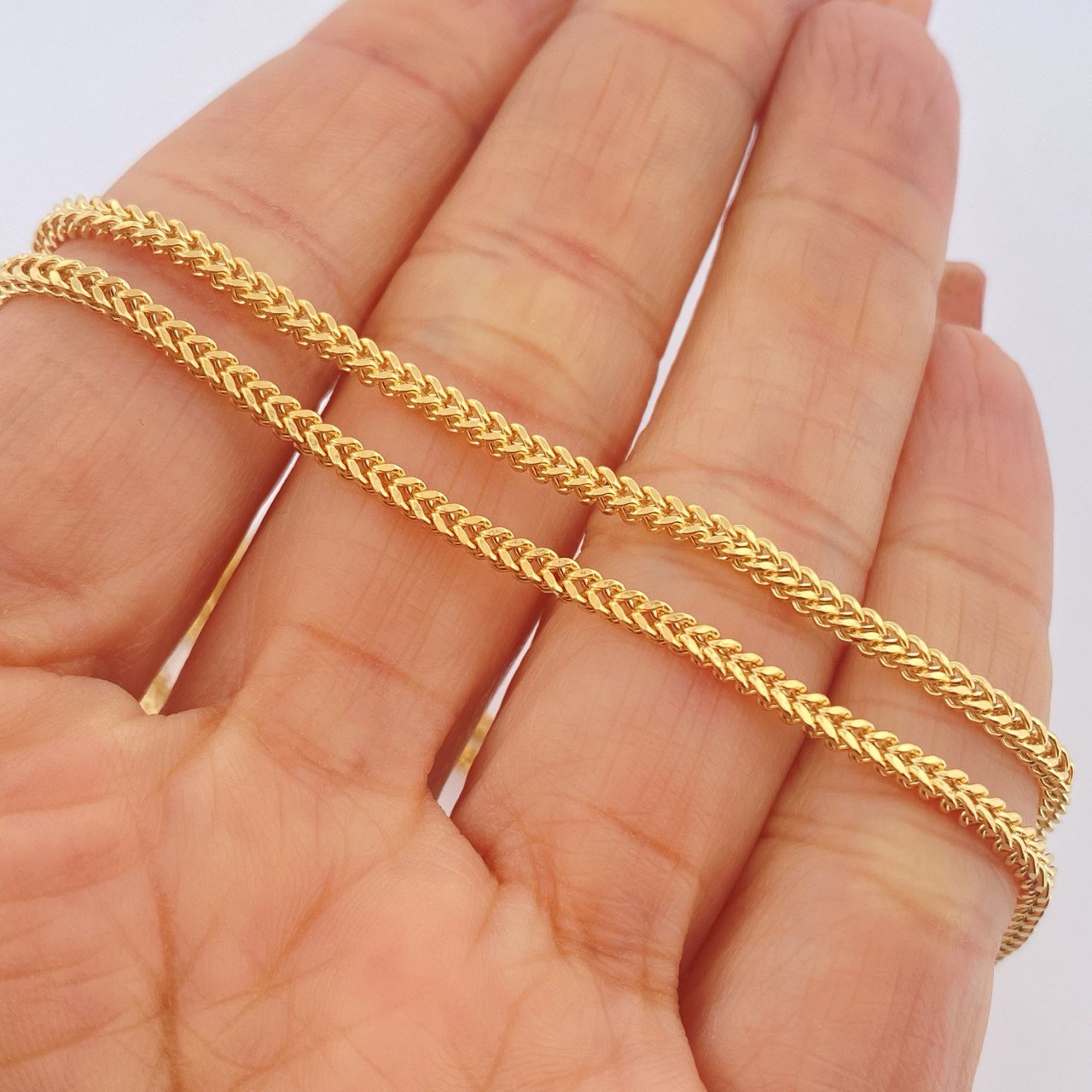 Cadena Franco 7.65gr / 66.2cm / Oro Amarillo +3 18K &