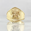 Anillo Mariposa 2.2gr / T8 1/4 / Oro 18K