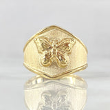 Anillo Mariposa 2.2gr / T8 1/4 / Oro 18K