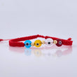 Pulsera Roja Ojos Turcos 0.15gr / Oro 18K &